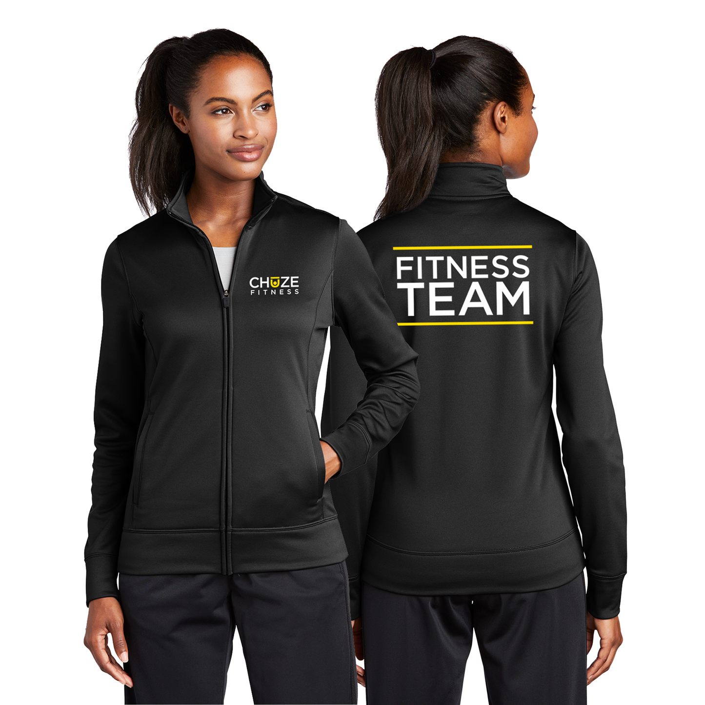 Chuze 'Fitness Team' Ladies Fleece Full-Zip Jacket
