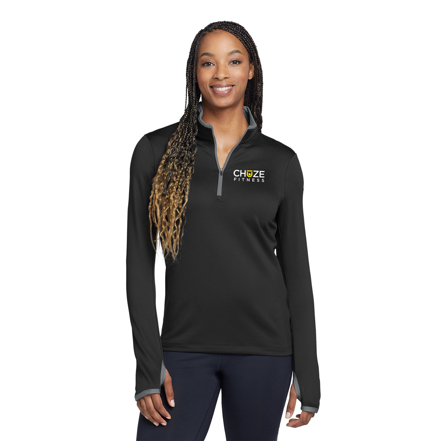 Chuze Ladies Nike Stretch 1/2 Zip